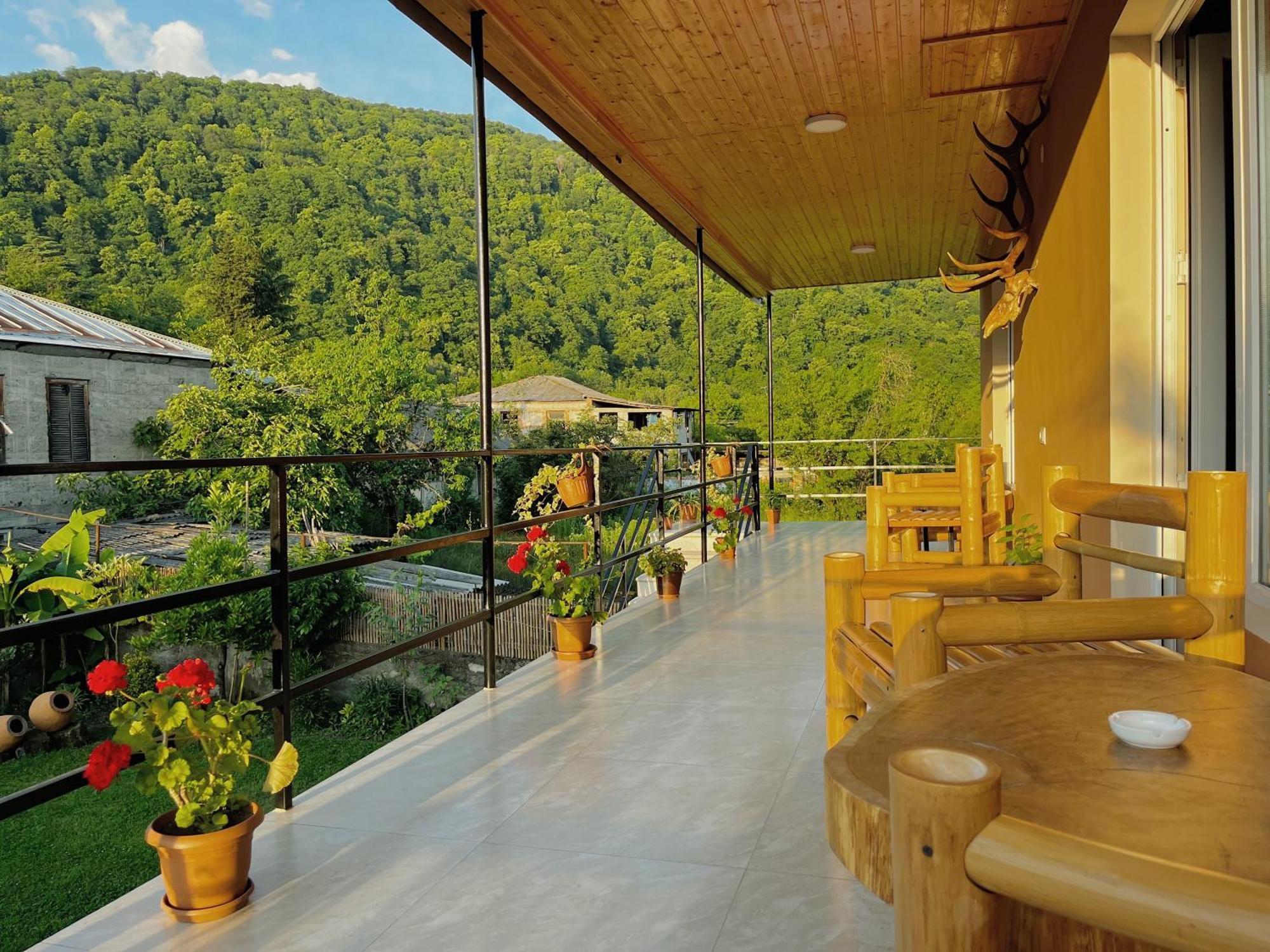 Hotel Mountain View à Lagodekhi Extérieur photo